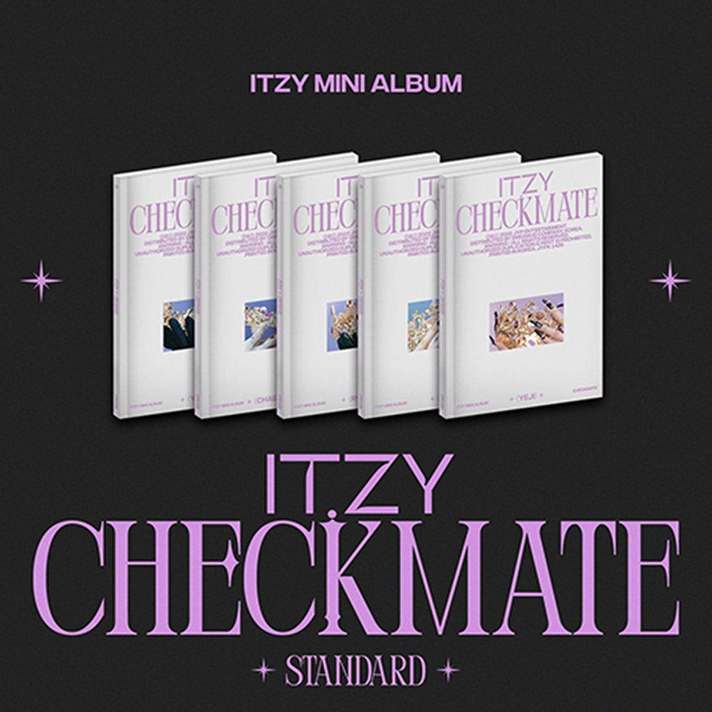 DraggmePartty 2Pcs/Set Kpop Itzy Poster Album Checkmate Wall