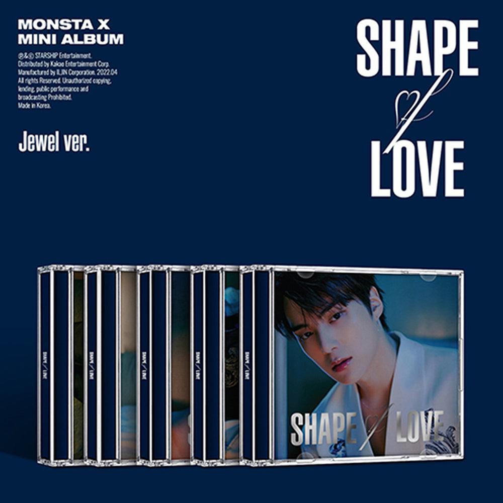 MONSTA X - 11th Mini Album [SHAPE of LOVE] Jewel ver.