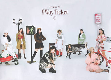 fromis_9 - 2nd Single Album [9Way Ticket] Official Poster - KAVE SQUARE