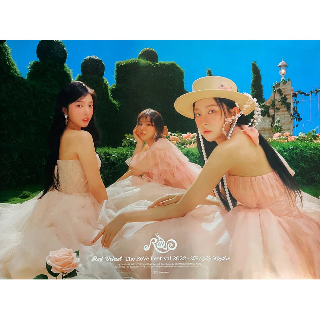 RED VELVET - The ReVe Festival 2022 [Feel My Rhythm] ReVe Ver. Official Poster - KAVE SQUARE