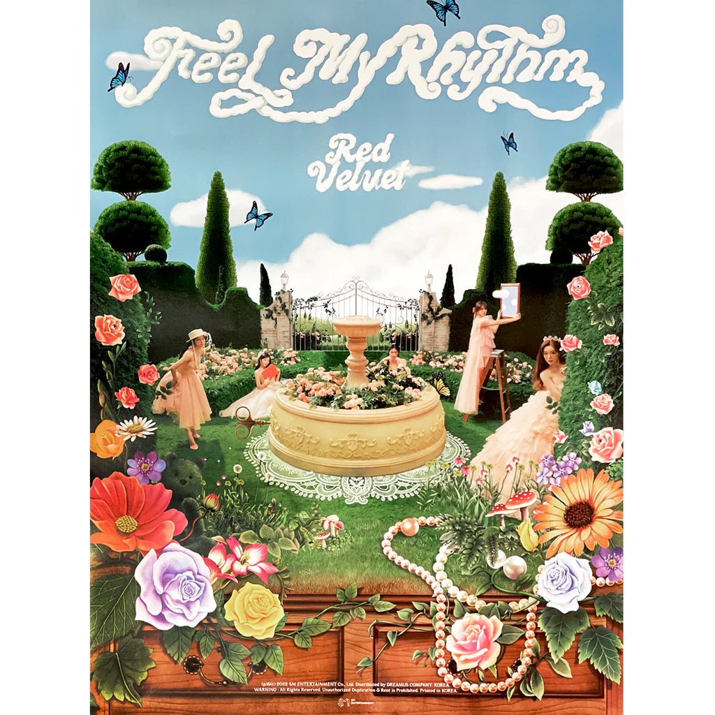 RED VELVET - The ReVe Festival 2022 [Feel My Rhythm] ReVe Ver. Official Poster - KAVE SQUARE