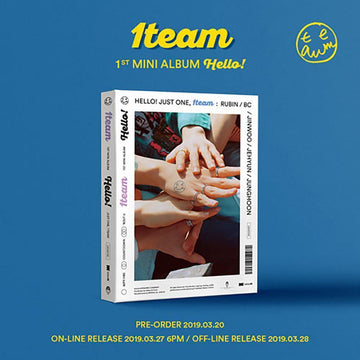 1TEAM - 1st Mini Album [HELLO!] - KAVE SQUARE