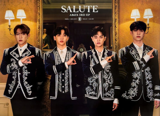 AB6IX - 3RD EP [SALUTE] Official Poster - KAVE SQUARE