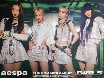 aespa - 2nd Mini Album [Girls] Digipack Ver. Official Poster B - KAVE SQUARE