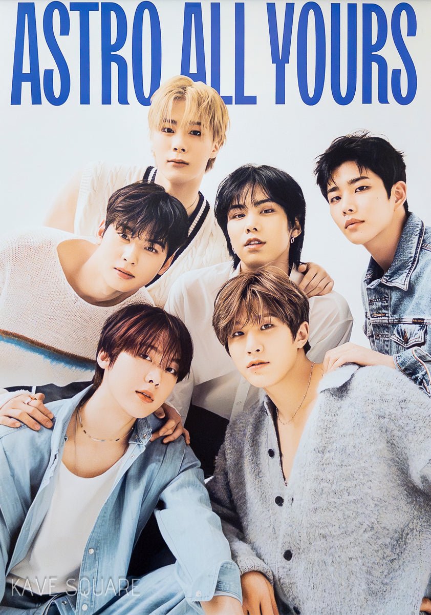 ASTRO - 2nd Album [All Yours] Official Poster ME Ver. - KAVE SQUARE