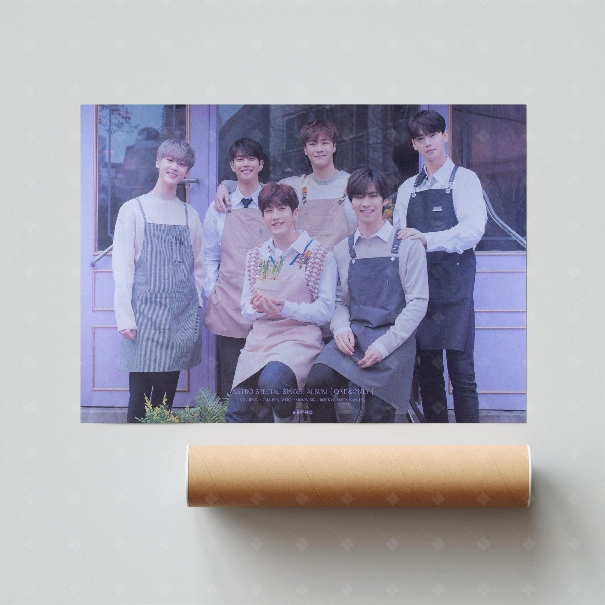 ASTRO - Special Single Album [ONE&ONLY] Limited Edition Official Poster - KAVE SQUARE