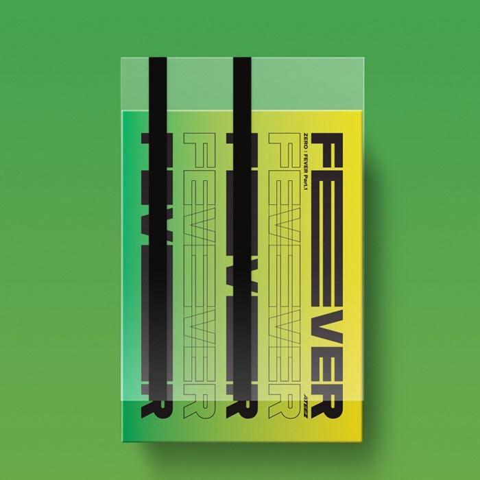  ATEEZ - ZERO : FEVER PART. 3 Album Official Unfolded Poster in  tube case(Z Version): Posters & Prints