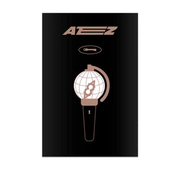 ATEEZ - Official Lightstick Case Accessory - Metal Badge - KAVE SQUARE