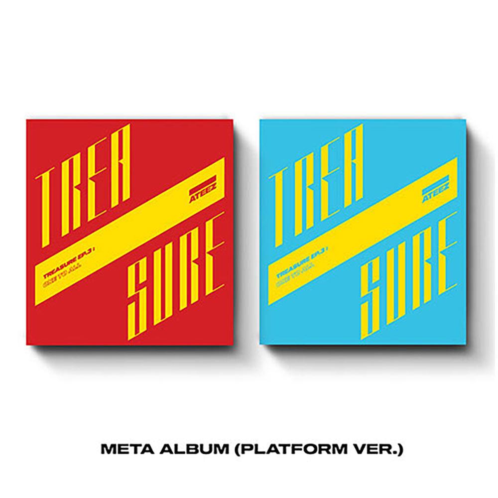 ATEEZ - [TREASURE EP.3 : One To All] Meta Album - Platform ver. - KAVE SQUARE