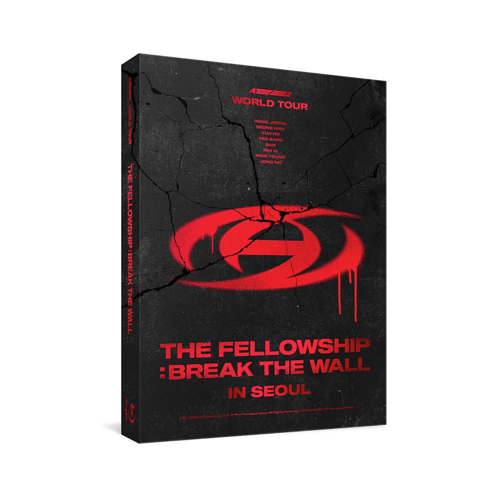 ATEEZ - WORLD TOUR [THE FELLOWSHIP: BREAK THE WALL] IN SEOUL Blu-ray - KAVE SQUARE