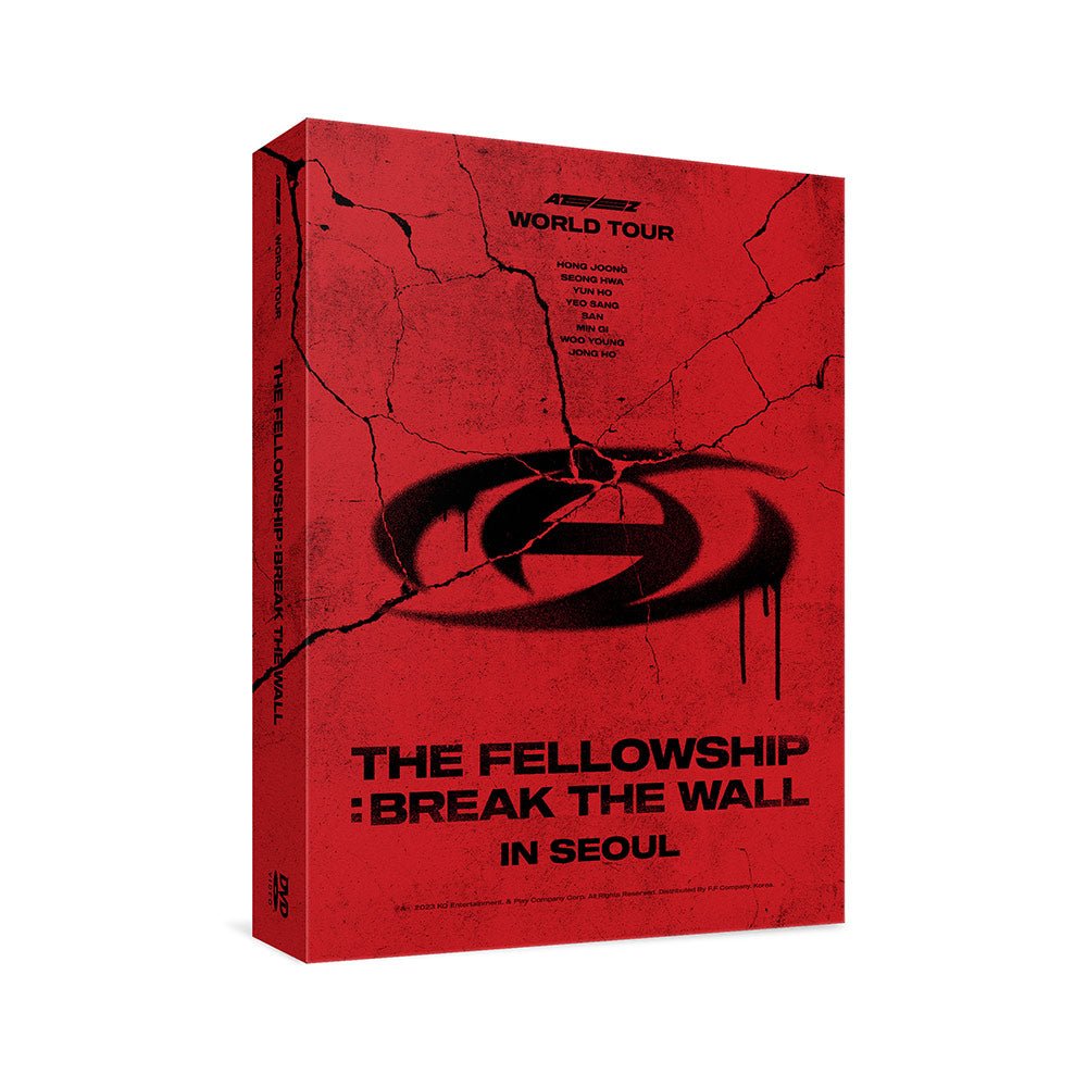 ATEEZ - WORLD TOUR [THE FELLOWSHIP: BREAK THE WALL] IN SEOUL DVD - KAVE SQUARE