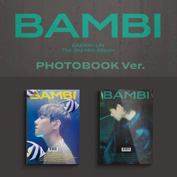 BAEKHYUN - 3rd Mini Album [Bambi] Photo Book Ver. - KAVE SQUARE
