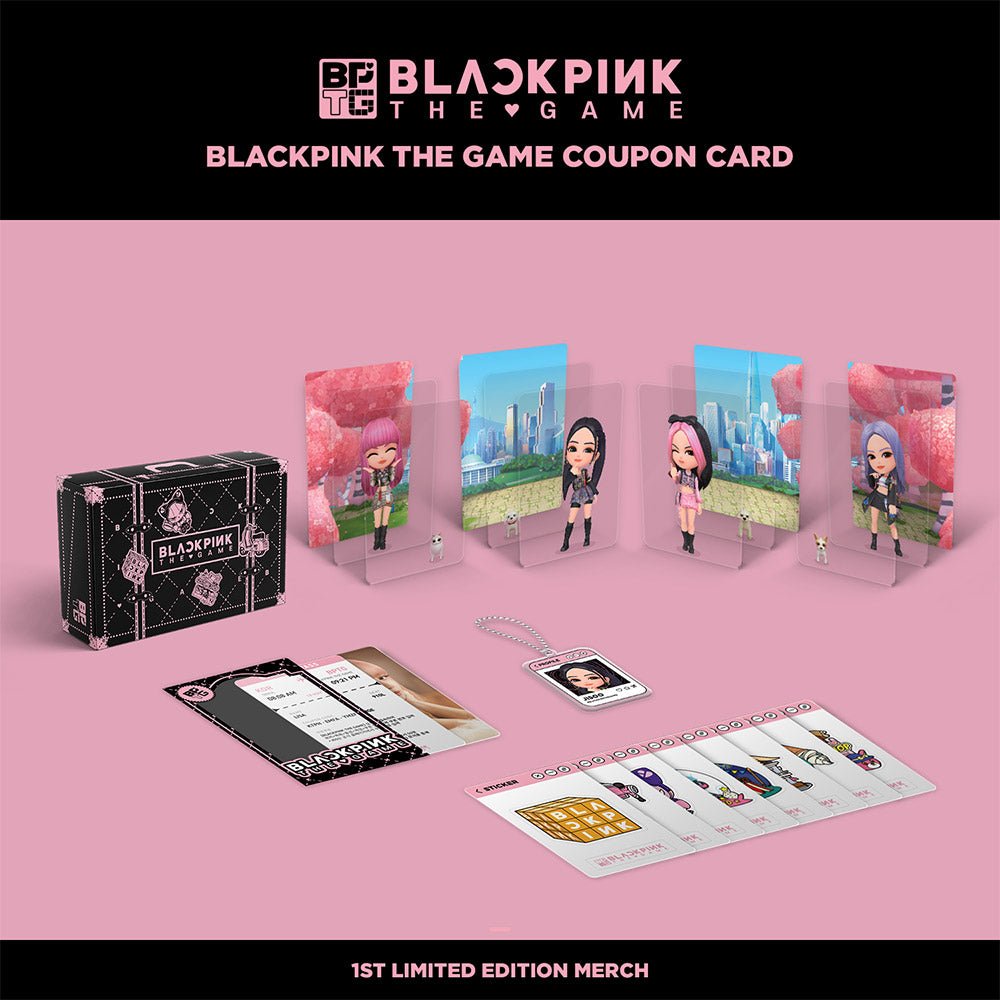 BLACKPINK - The Game Coupon Card - KAVE SQUARE