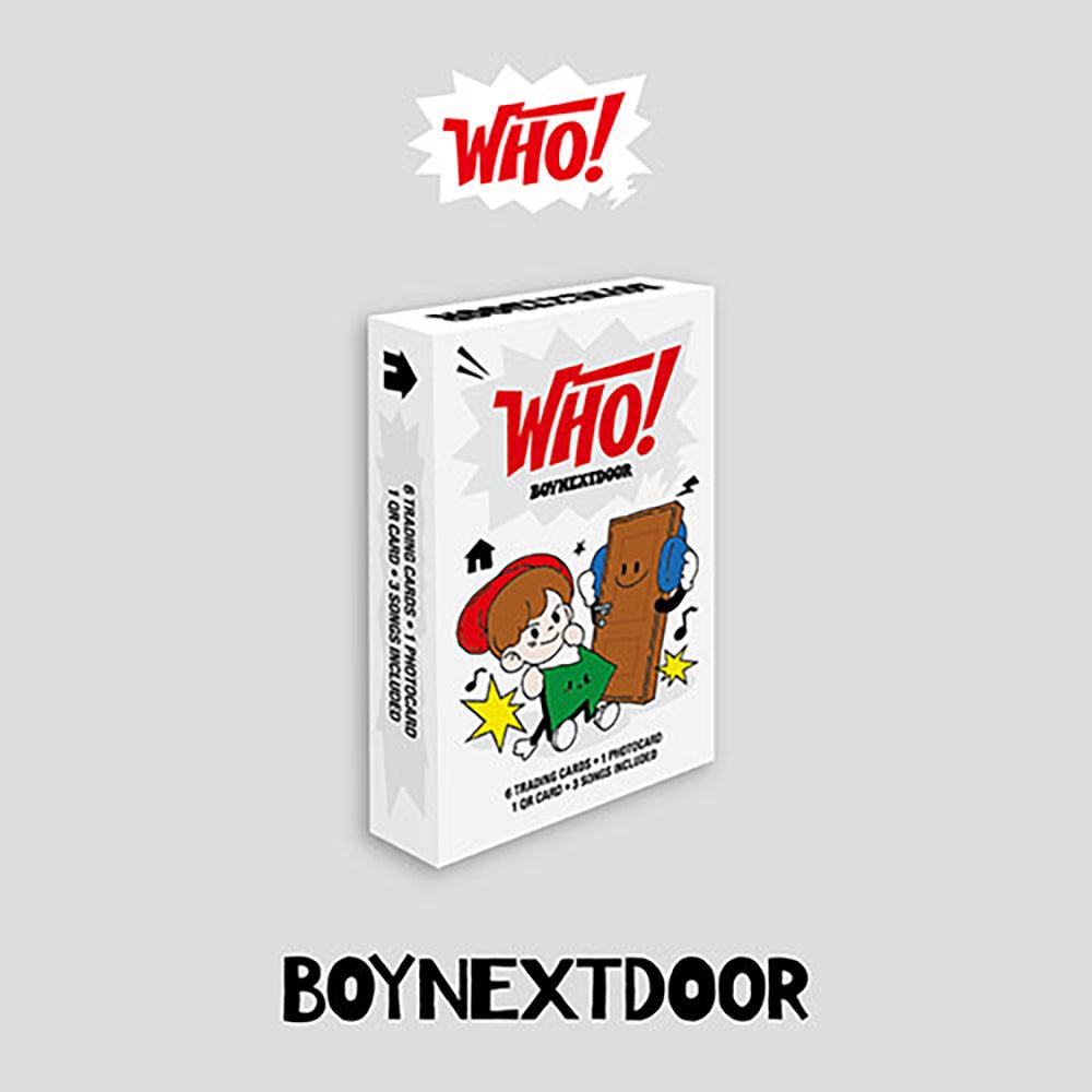 BOYNEXTDOOR - 1st Single Album [WHO!] Weverse Albums ver. - KAVE SQUARE