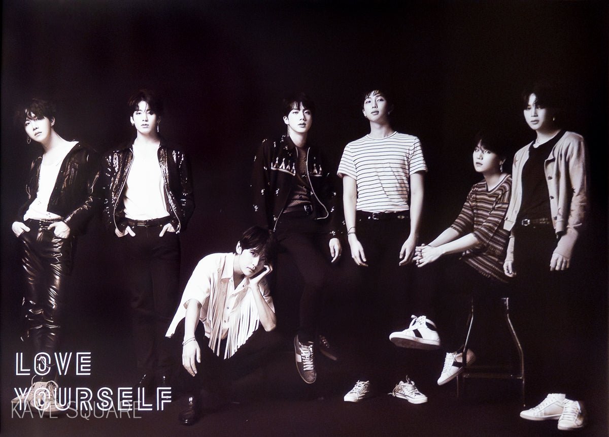 BTS - 3rd Album [LOVE YOURSELF 轉 'Tear'] Official Poster O - KAVE SQUARE