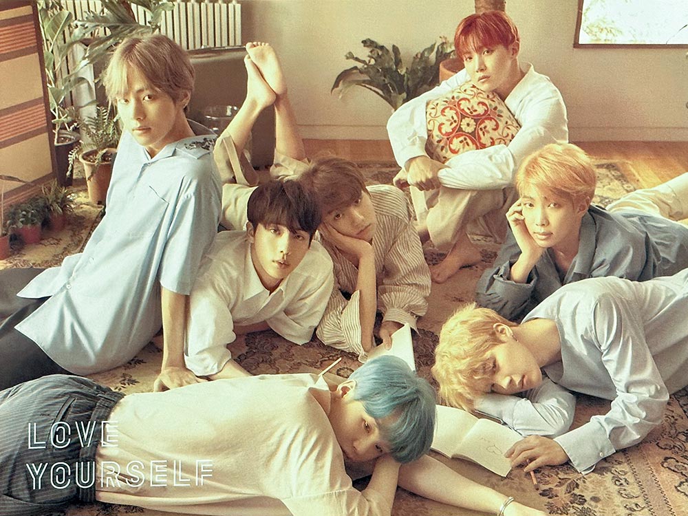 BTS - 5th Mini Album [LOVE YOURSELF 承 'Her'] Official Poster L - KAVE SQUARE