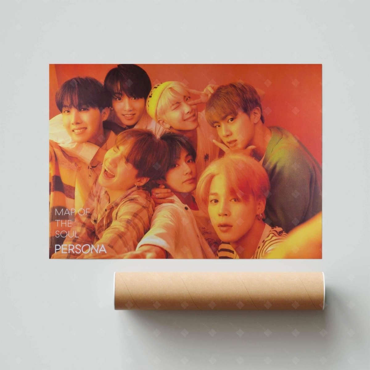 BTS - MAP OF THE SOUL : PERSONA Official Poster: Version 1 - KAVE SQUARE