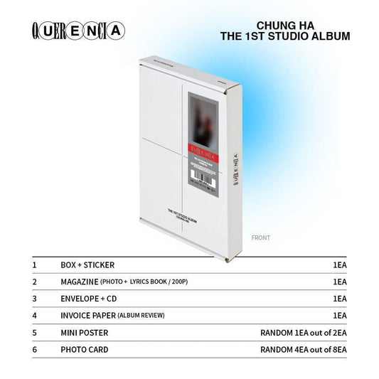 CHUNG HA - The 1st Studio Album [Querencia] - KAVE SQUARE