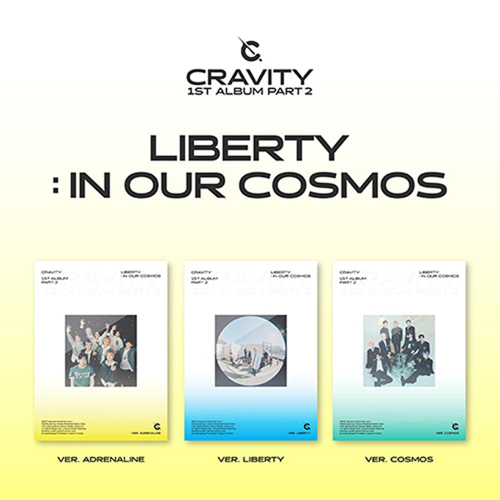 CRAVITY - The 1st Album Part.2 [LIBERTY : IN OUR COSMOS] - KAVE SQUARE