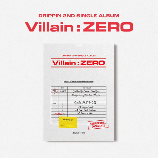 DRIPPIN - 2nd Single Album [Villain : ZERO] - KAVE SQUARE