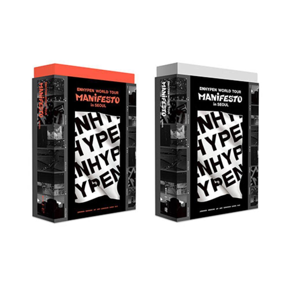 ENHYPEN WORLD TOUR [MANIFESTO] in SEOUL - DVD & DIGITAL CODE Set - KAVE SQUARE