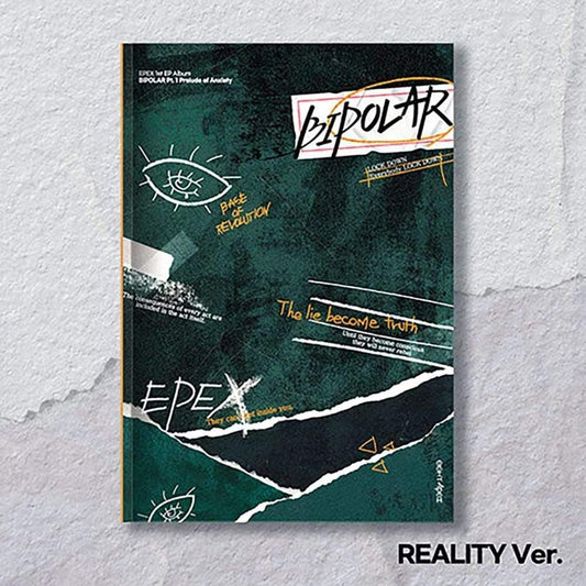 EPEX - 1st EP Album [Bipolar Pt.1: Prelude Of Anxiety] - KAVE SQUARE