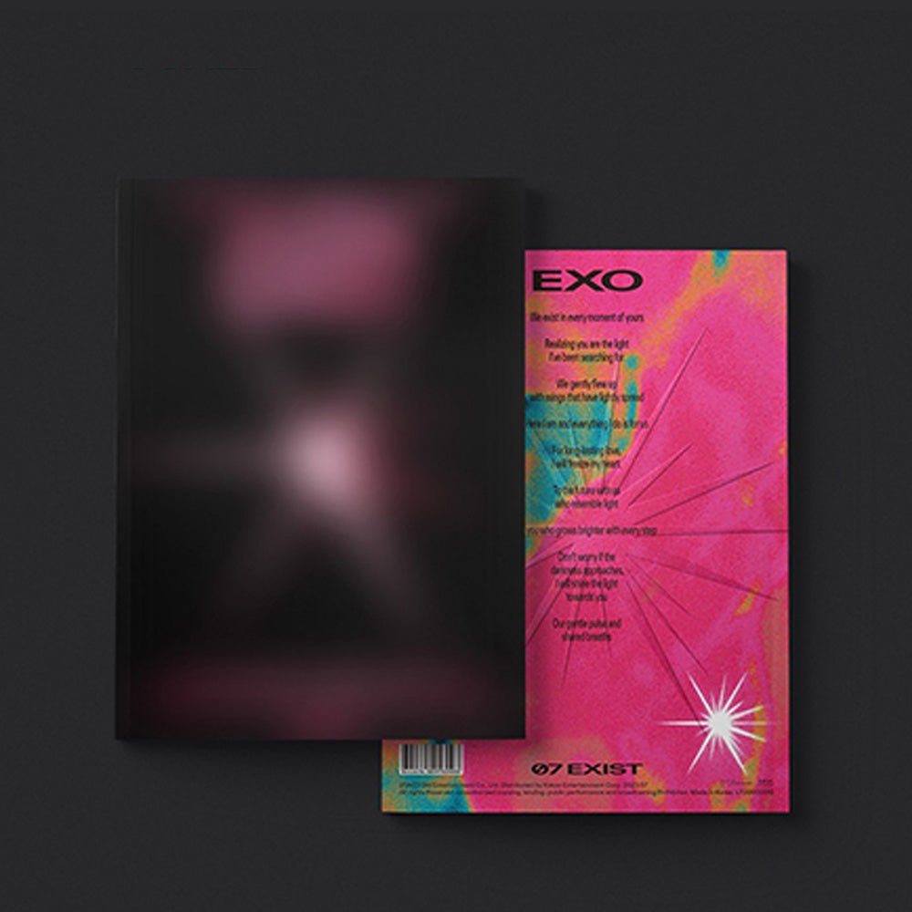 EXO Exist album 3 photobook set top