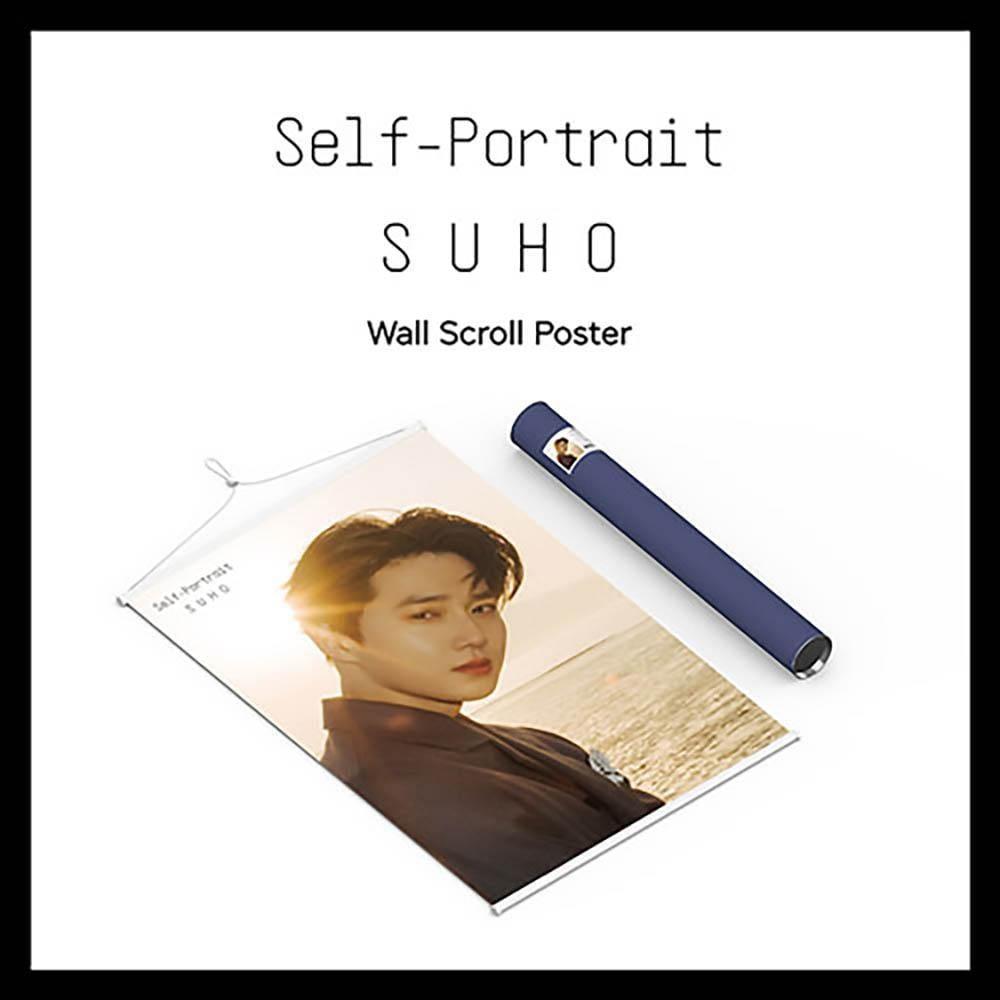 EXO SUHO Self-Portrait Wall Scroll Poster 600 x 900mm - KAVE SQUARE