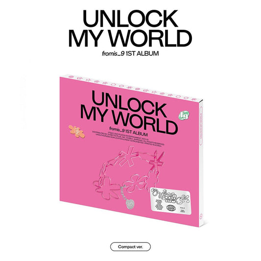 fromis_9 - 1st Album [Unlock My World] Compact ver. - KAVE SQUARE