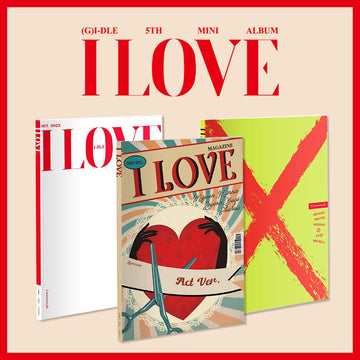 (G)I-DLE - 5th Mini Album [I LOVE] - KAVE SQUARE