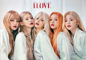 (G)I-DLE - 5th Mini Album [I LOVE] Official Poster C - KAVE SQUARE