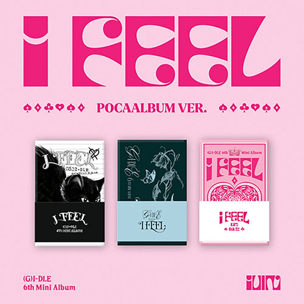 (G)I-DLE - 6th Mini Album [I feel] Poca Album Ver. - KAVE SQUARE
