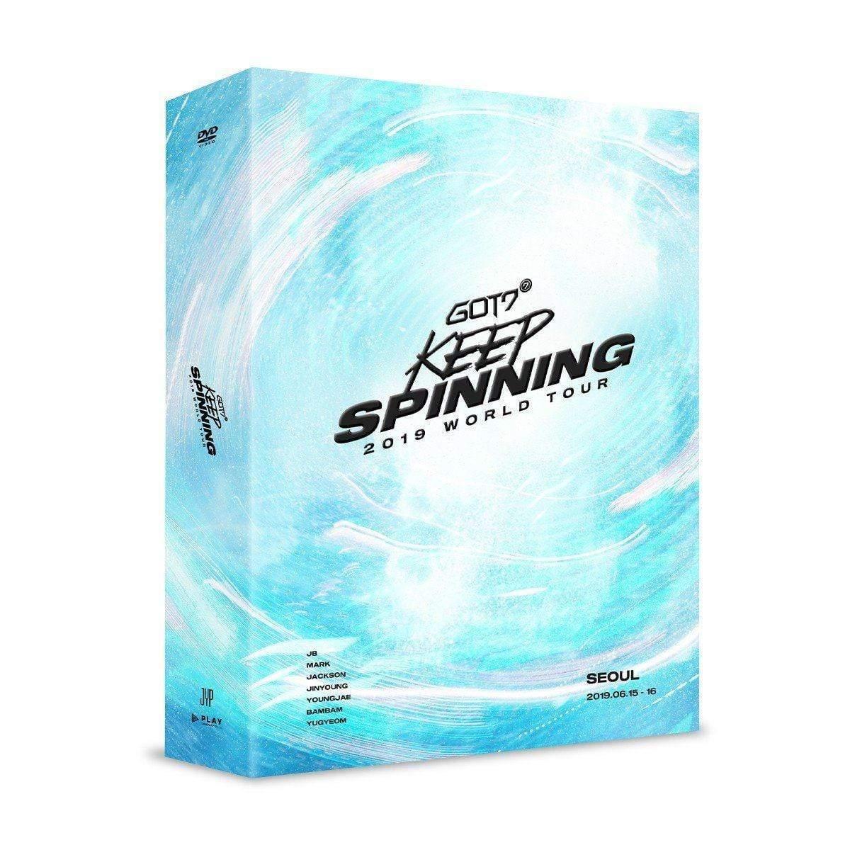 GOT7 2019 World Tour ‘Keep Spinning’ in Seoul - DVD - KAVE SQUARE