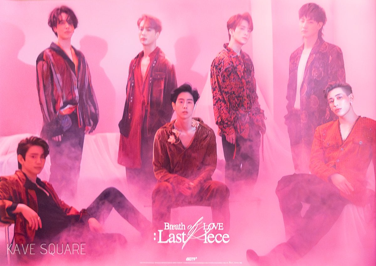GOT7 - 4th Album [Breath of Love : Last Piece] Official Poster E - KAVE SQUARE