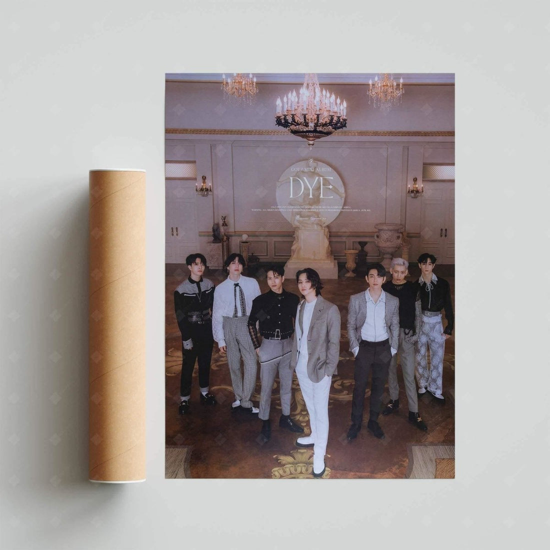 GOT7 - Mini Album [DYE] Official Poster: D Ver. - KAVE SQUARE