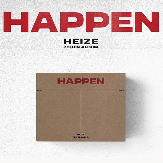 Heize - 7th EP Album [HAPPEN] - KAVE SQUARE