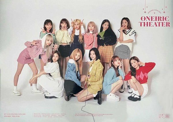 IZ*ONE - Online Concert [ONEIRIC THEATER] BLU-RAY Official Poster B