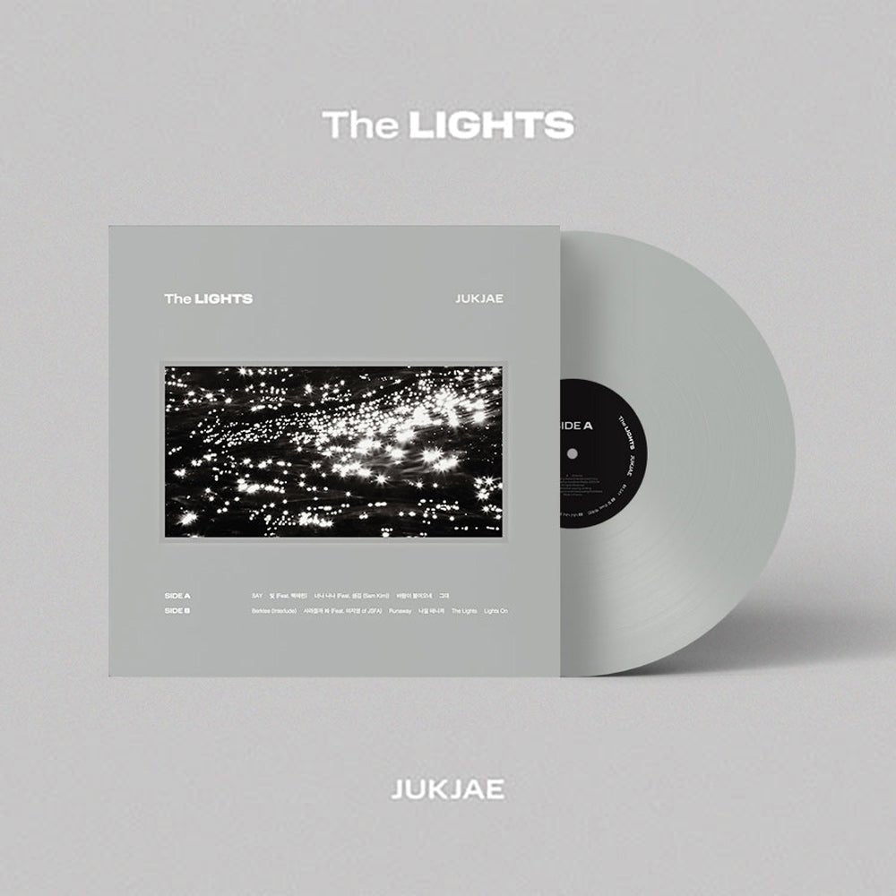 JUKJAE - 2nd Album [The LIGHTS] LP - Silver Color Limited Edition - KAVE SQUARE