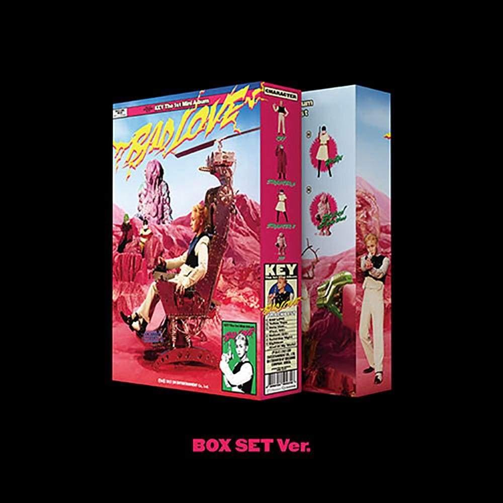 KEY - 1st Mini Album [BAD LOVE] BOX SET Ver. - KAVE SQUARE
