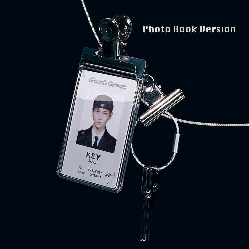 KEY - 2ND MINI ALBUM [Good & Great] Photo Book Ver. - KAVE SQUARE