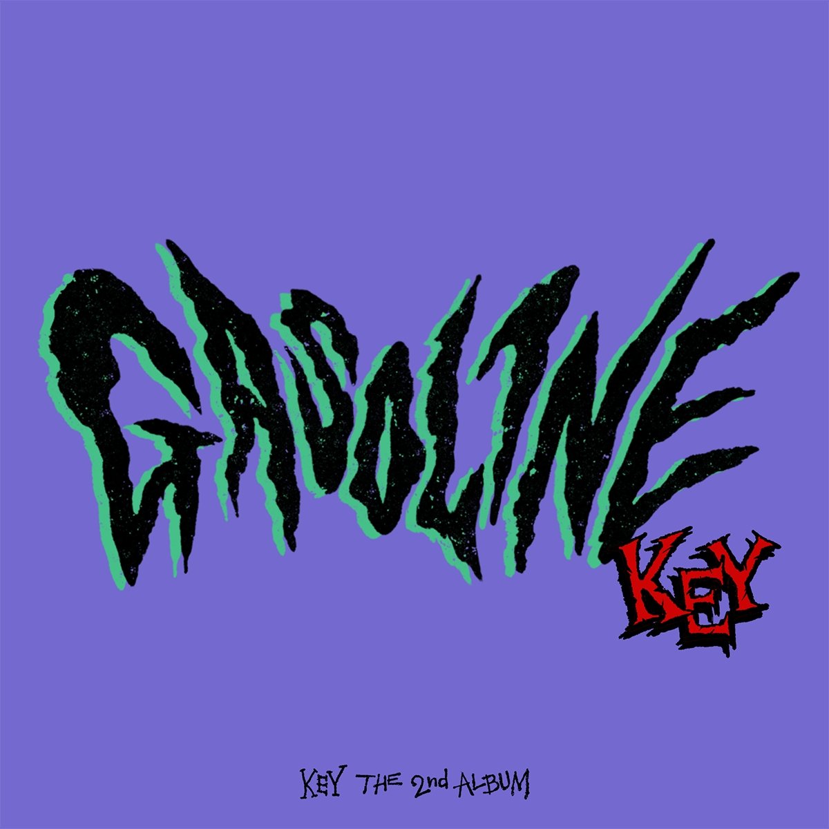 KEY - 2nd Regular Album [Gasoline] Booklet Ver. - KAVE SQUARE