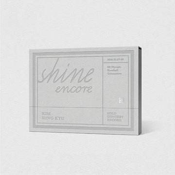 KIM SUNG KYU - SOLO CONCERT [SHINE ENCORE] (DVD) - KAVE SQUARE