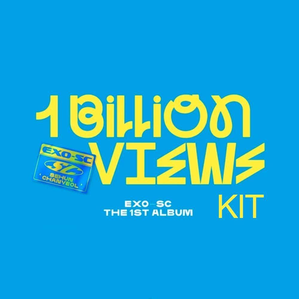 (Kit Ver.) Sehun & Chanyeol (EXO-SC) - 1st regular album [1 Billion Views] - KAVE SQUARE