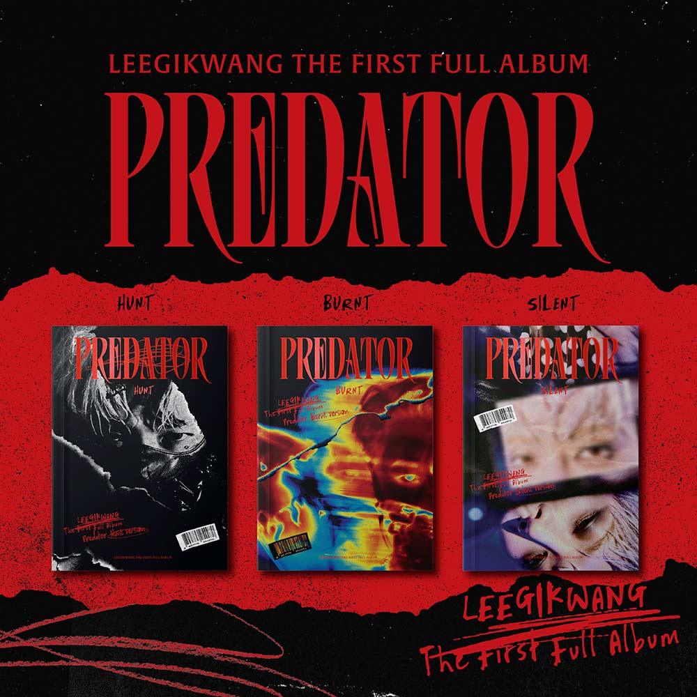 LEE GI KWANG - 1ST FULL ALBUM [Predator] - KAVE SQUARE