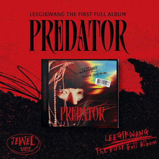LEE GI KWANG - 1ST FULL ALBUM [Predator] JEWEL ver. - KAVE SQUARE