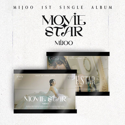 MIJOO - 1st Single Album [Movie Star] - KAVE SQUARE
