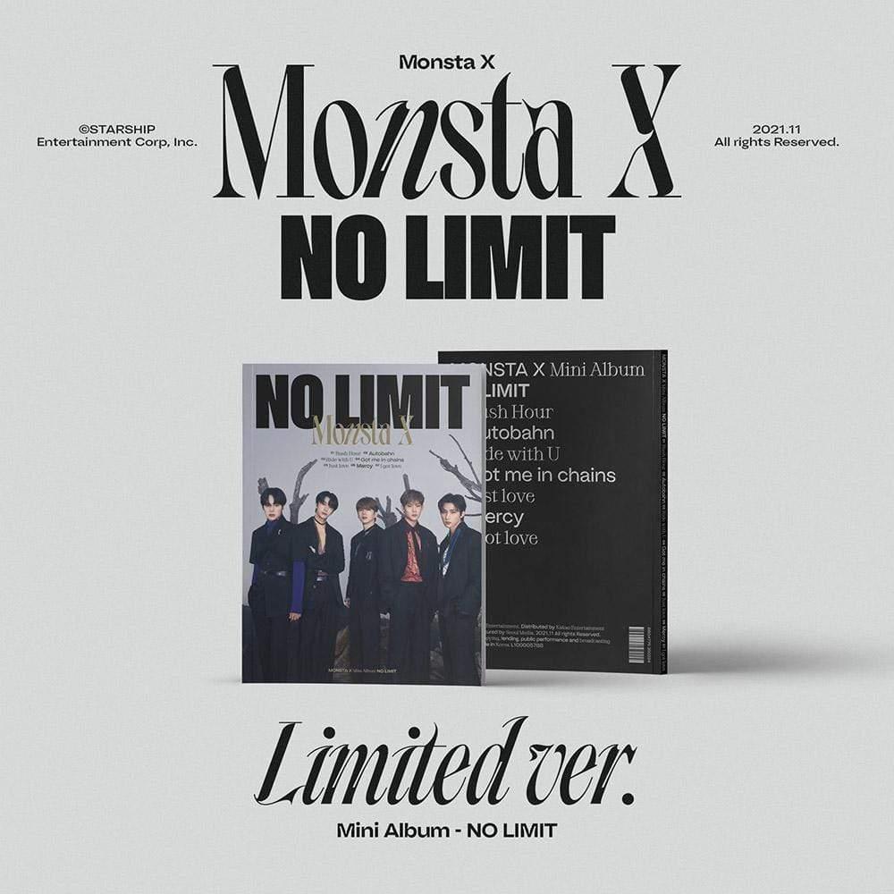 MONSTA X - 10th Mini Album [NO LIMIT] Limited Ver. - KAVE SQUARE