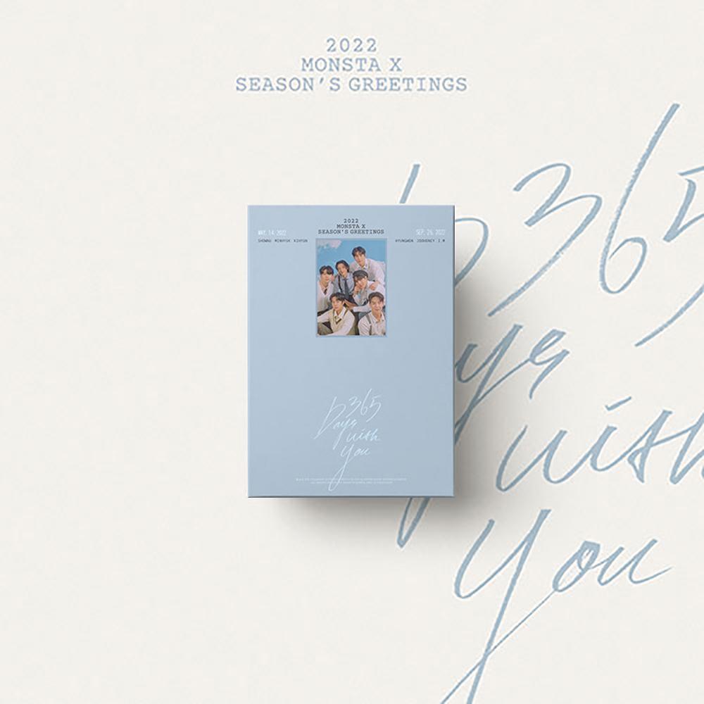 Monsta X 2022 Season's Greetings Daily Pad Calendar Package