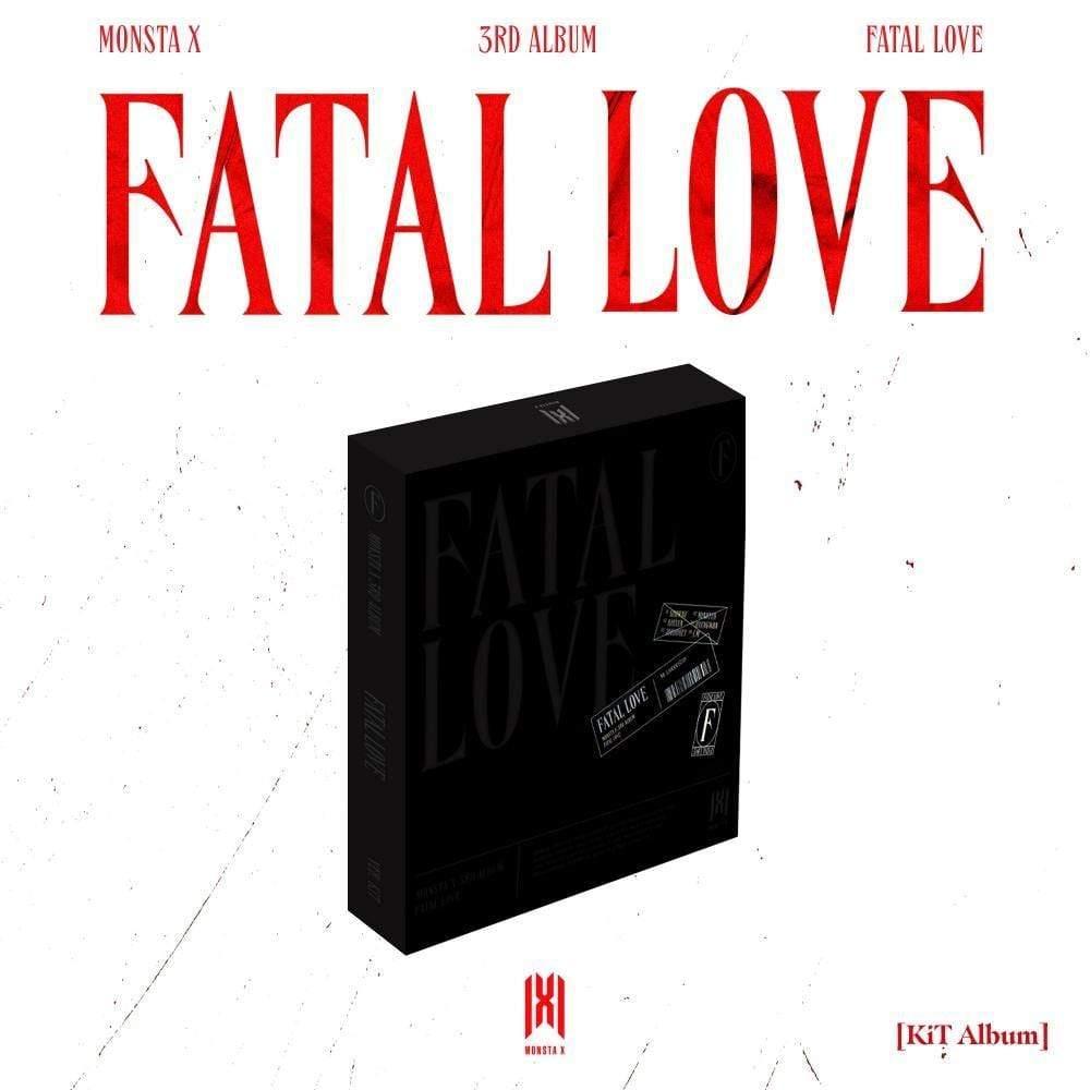 MONSTA X - 3rd Album [FATAL LOVE] KiT Album - KAVE SQUARE