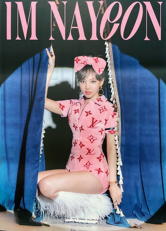 NAYEON(TWICE) - 1st Mini Album [IM NAYEON] Official Poster B - KAVE SQUARE